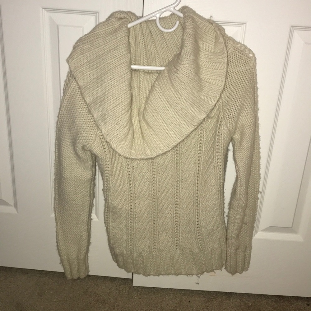 Cowl neck sweater